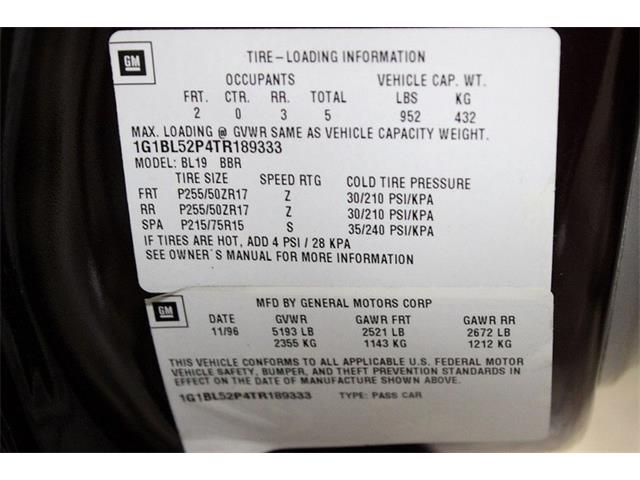 1996 Chevrolet Impala SS (CC-980664) for sale in Kentwood, Michigan