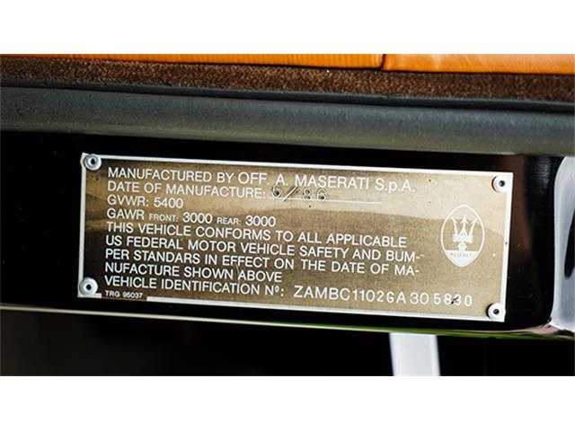 1986 Maserati Quattroporte (CC-987186) for sale in Santa Monica, California