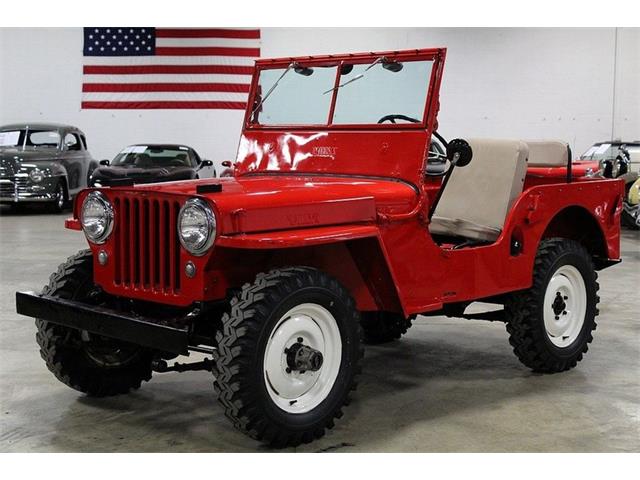1947 Willys CJ2 A (CC-991045) for sale in Kentwood, Michigan