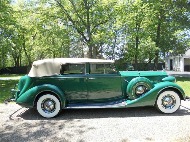 1937 Packard Super Eight Convertible Sedan (CC-991275) for sale in Mill Hall, Pennsylvania