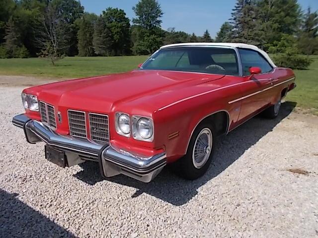 1975 Oldsmobile Delta 88 Royale Convertible (CC-993426) for sale in Creston, Ohio