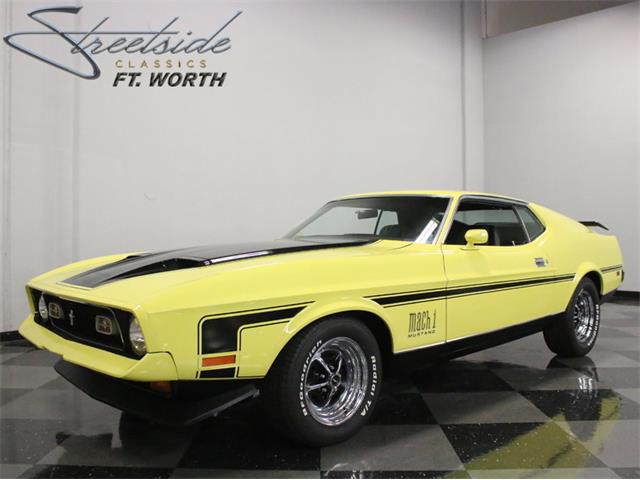 1971 Ford Mustang Mach 1 Cobra Jet (CC-994764) for sale in Ft Worth, Texas