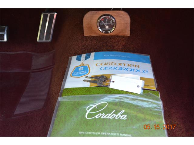 1975 Chrysler Cordoba (CC-994848) for sale in Mill Hall, Pennsylvania