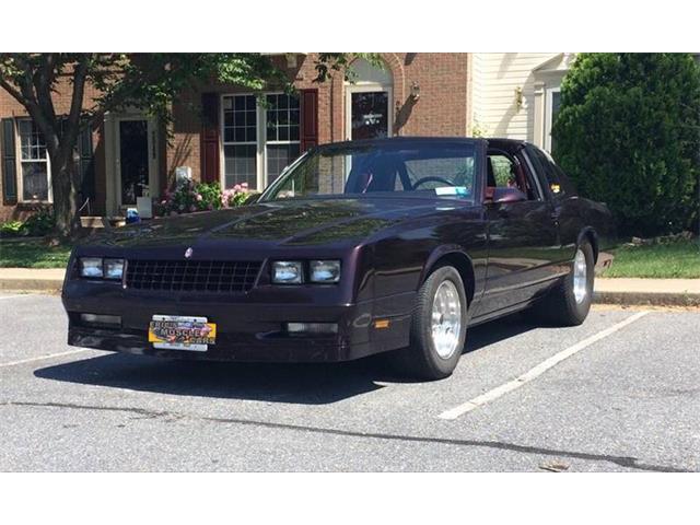 1987 Chevrolet Monte Carlo (CC-995171) for sale in Clarksburg, Maryland