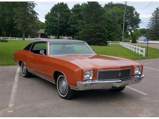 1971 Chevrolet Monte Carlo (CC-995497) for sale in Maple Lake, Minnesota
