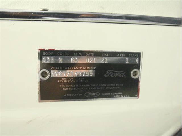 1963 Ford Thunderbird Special Edition Principality of Monaco (CC-995922) for sale in Lithia Springs, Georgia